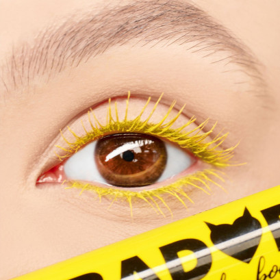 Belor Design Тушь для ресниц Bad Doll цветная объемная жёлтая