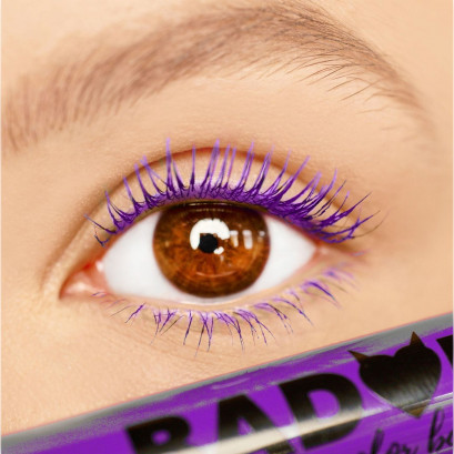 Belor Design Тушь для ресниц Bad Doll цветная объемная фиолетовая