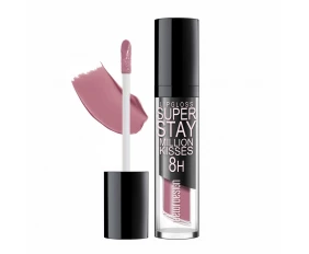 Belor Design Блеск для губ суперстойкий Million kisses тон 224 нежная сирень