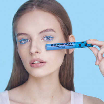 Belor Design Тушь для ресниц Bad Doll цветная объемная голубая