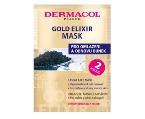 Dermacol Gold Elixir Маска для лица омолаживающая (для очень зрелой кожи) 2х8 г