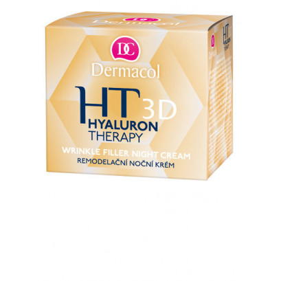 Dermacol Hyaluron Therapy 3D Cremă de noapte antirid cu acid hialuronic 50 ml