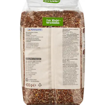 DM DmBio Семена льна измельченные 400 г