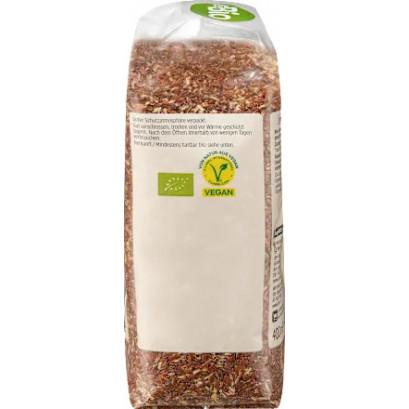 DM DmBio Семена льна измельченные 400 г