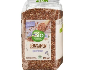 DM DmBio Семена льна измельченные 400 г