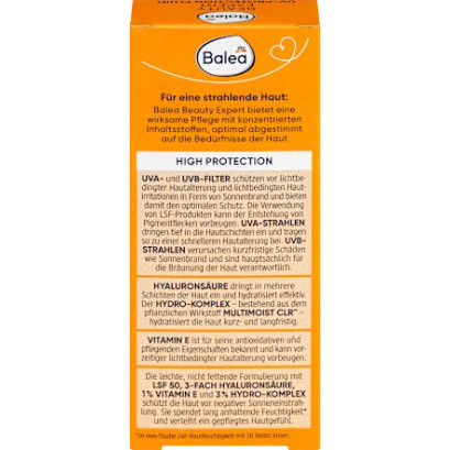 DM Balea Флюид Beauty Expert UV Protection SPF50 50 мл