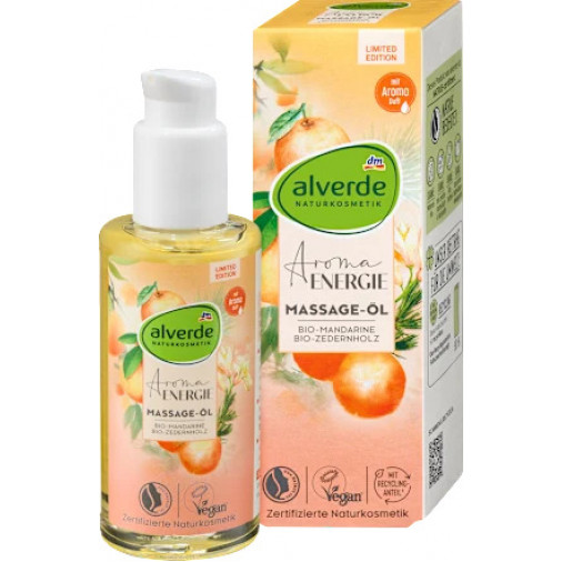 DM Alverde Aroma Energy Ulei de masaj 100 ml