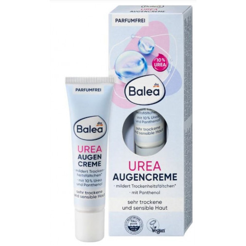 DM Balea Cremă pentru pielea din jurul ochilor cu uree 15 ml