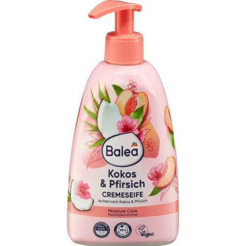 DM Balea Cremă-săpun Piersică și Cocos 500 ml