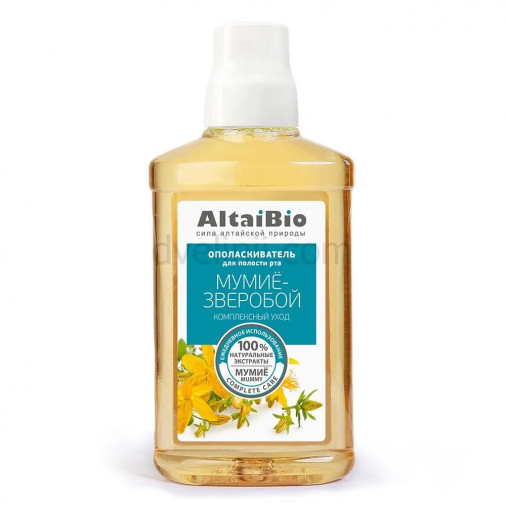 Altai Bio Apă de gură Mumie Sunătoare 400 ml
