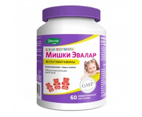 Бэби Формула Мишки Мультивитамины N60