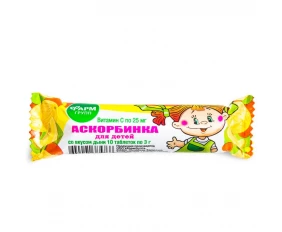 Аскорбинка плюс (крутка) дыня 3г N10