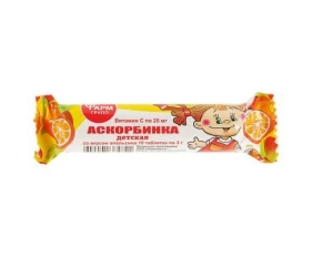 Аскорбинка плюс апельсин N10