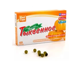 Масло семян тыквы в капсулах