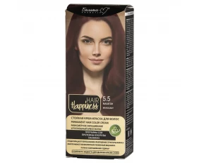 HAIR Happiness Крем-краска для волос N5.5 Махагон 50 г