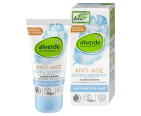DM Alverde Anti Age Cremă de față pentru pielea sensibilă 50 ml