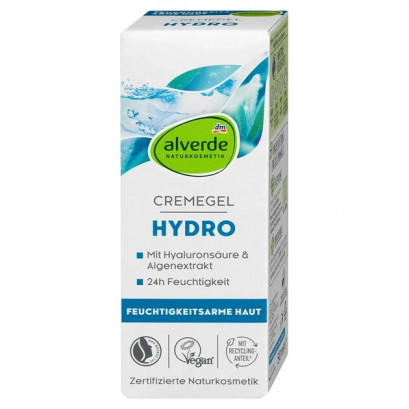 DM Alverde Hydro Крем-гель для лица Увлажняющий 50 мл