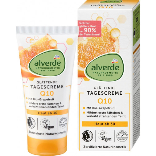 DM Alverde Cremă de față cu coenzima Q10 50 ml