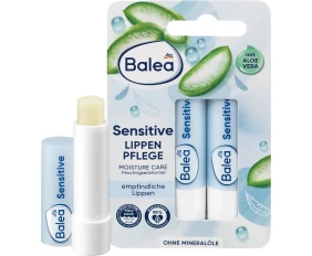 DM Balea Balsam pentru buze sensibile cu aloe vera 2 bucăți
