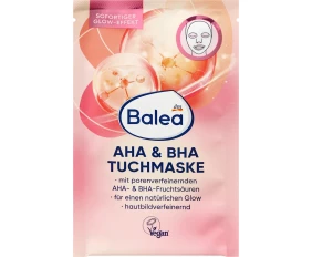 DM Balea Тканевая маска AHA&BHA для естественного сияния