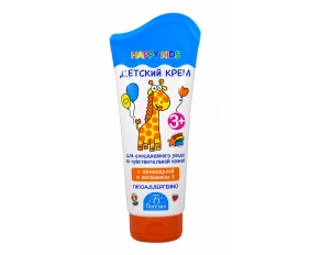 HAPPY KIDS Cremă pentru copii destinată îngrijirii zilnice a pielii sensibile 200 ml 3+