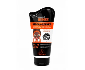 Floresan DEEP DETOX  маска пленка 3 В 1 УГОЛЬ 150мл