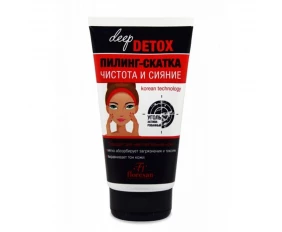 Floresan DEEP DETOX пилинг-скатка УГОЛЬ 150МЛ