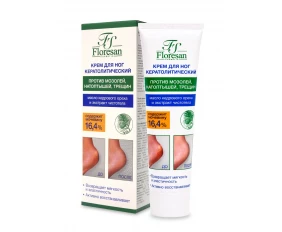 Floresan FOOTCARE ORGANIC Крем Кератолический для ног мочевина 16,4% 100мл