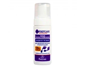 Floresan Organic Foot Care Экспресс-размягчитель пенный Жидкое лезвие мочевина 18% 150мл