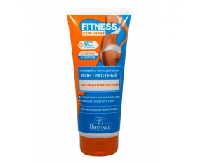 Floresan FITNESS CONTRAST Скраб для душа пенящийся 200мл