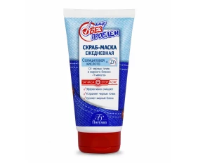 Floresan Mască-exfoliantă de uz zilnic împotriva punctelor negre și a aspectului gras 1 minut 150 ml