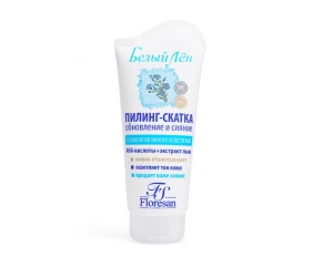 Floresan БЕЛЫЙ ЛЕН Пилинг-Скатка 150мл