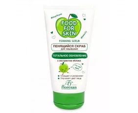 Floresan FOOD FOR SKIN скраб пенящийся яблоко 150мл