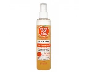 Floresan FOOD FOR SKIN Loțiune tonică cu extract vitaminic de dovleac și acid hialuronic 200 ml