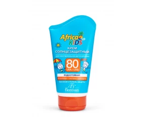 Floresan AFRICA KIDS Крем солнцезащитный для детей водостойкий SPF 80 100мл
