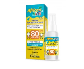 Floresan AFRICA KIDS Крем солнцезащитный для детей SPF 80 50мл (спрей)