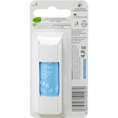 DM Alverde Бальзам для губ Sensitive 4,8 г 