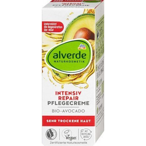 DM Alverde Intensiv Repair Cremă de față pentru regenerare intensivă 50 ml
