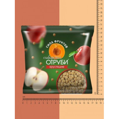 Отруби Сибирские хрустящие (сила фруктов) 100 г