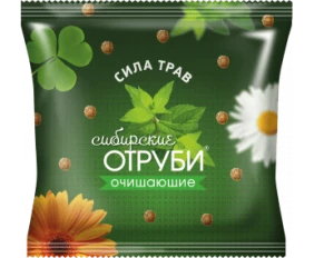 Отруби Сибирские хрустящие (сила трав) 100 г