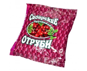 Отруби Сибирские с Брусникой 200 г