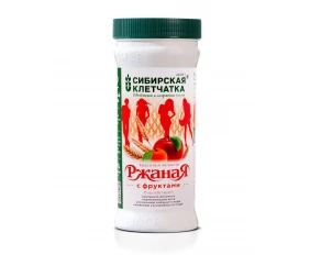 Сибирская Клетчатка Ржаная с фруктами 350 г