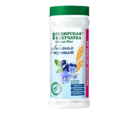 Сибирская Клетчатка Льняная с черникой 280 г