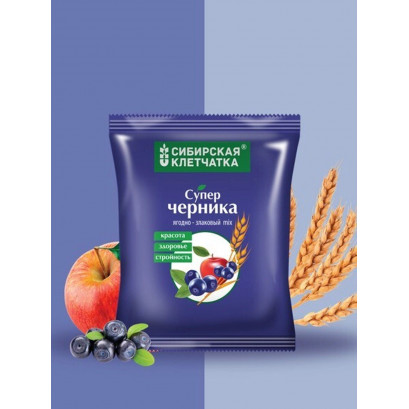 Сибирская Клетчатка СуперЧерника 300 г