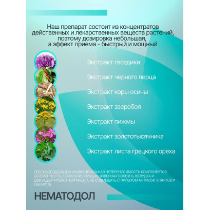 Нематодол противопаразитарный комплекс 250 мл